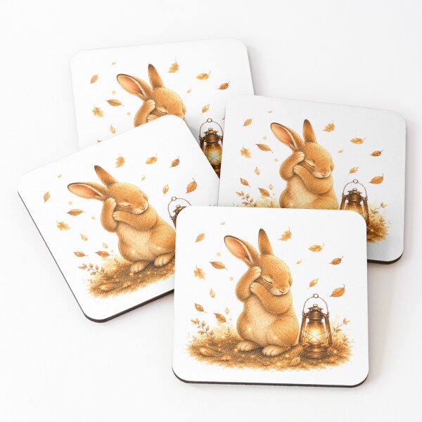 Item preview, Wishing Vintage Bunny Rustic Lantern Golden Aesthetic designed and sold by AQUILAKREO.