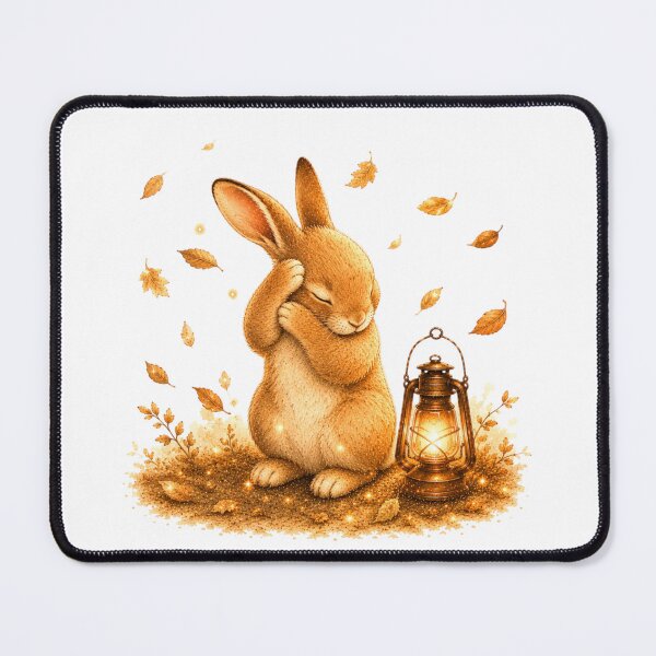 Item preview, Wishing Vintage Bunny Rustic Lantern Golden Aesthetic designed and sold by AQUILAKREO.