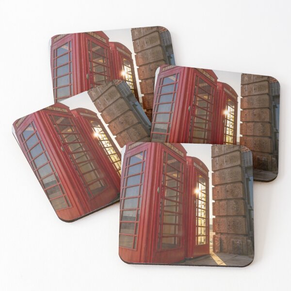 Item preview, London, UK - Red Telephone Boxes at Golden Hour designed and sold by jrtwynam.