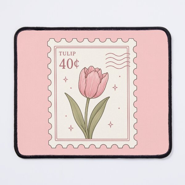 Item preview, tulip postage stamp designed and sold by lilypadblue.