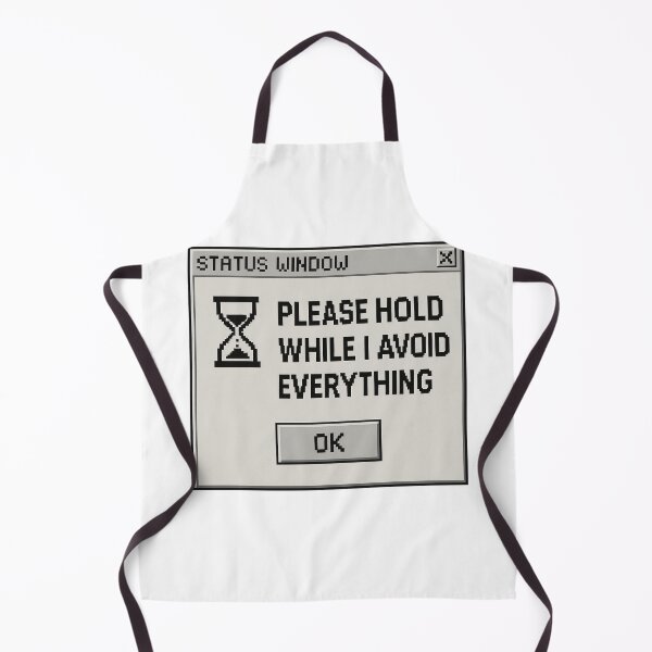 Item preview, Avoiding Everything – Please Hold designed and sold by Mad Factory Designs.