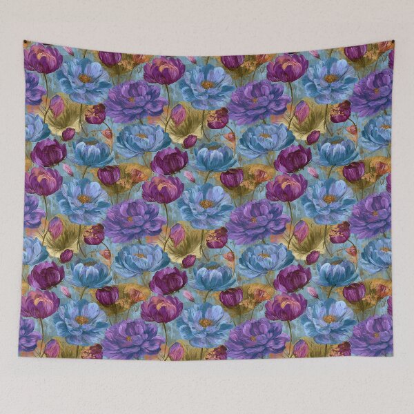 Item preview, Vibrant Lotus Texture  - Botanical Garden Pattern - Gift Ideas designed and sold by RoyalStarsPatts.