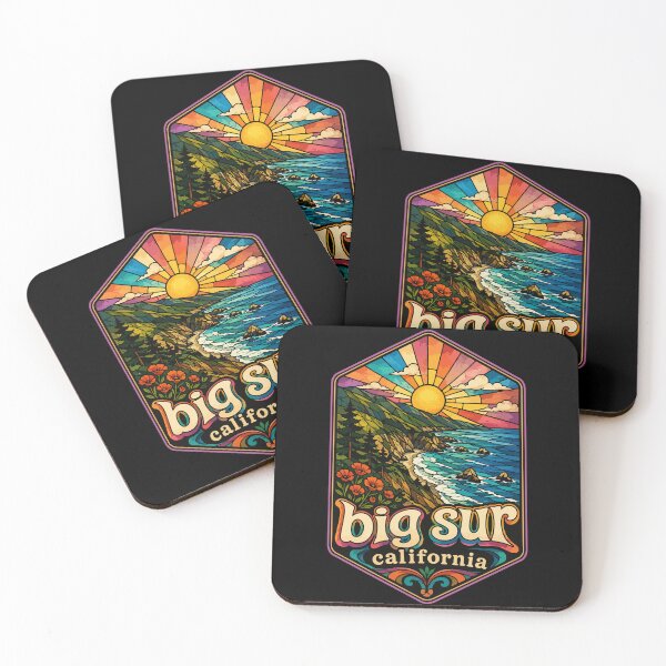 Item preview, Big Sur California United States Stained Glass designed and sold by TomFrontierArt.