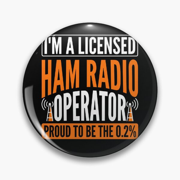 Item preview, Licensed Ham Radio Operator Typography designed and sold by babilux.