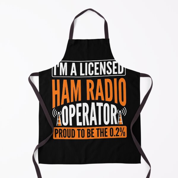 Item preview, Licensed Ham Radio Operator Typography designed and sold by babilux.