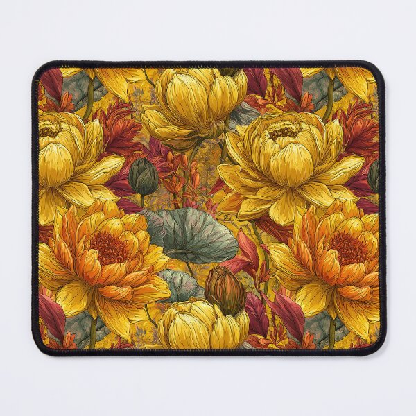 Item preview, Minimalistic Lotus Print - Hawaiian Flower Pattern - Gift Ideas For Men designed and sold by RoyalStarsPatts.