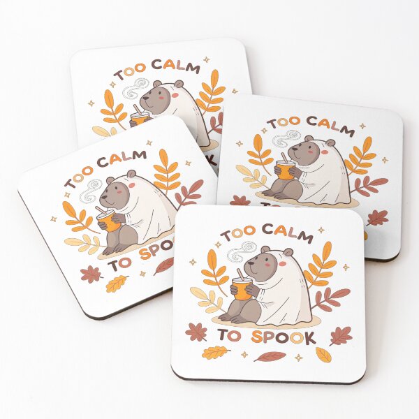 Item preview, Too Calm to Spook Ghost Bear Halloween designed and sold by the science zoo.
