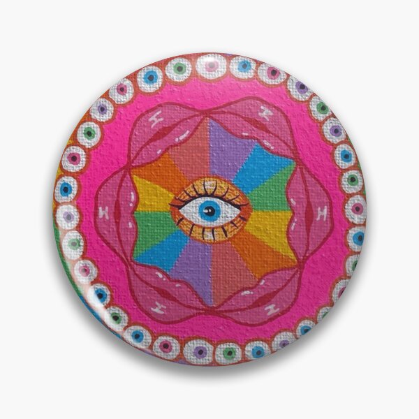 Item preview, Rainbow Eye Mandala designed and sold by MerrickHalden.