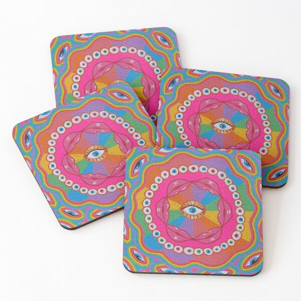 Item preview, Rainbow Eye Mandala designed and sold by MerrickHalden.