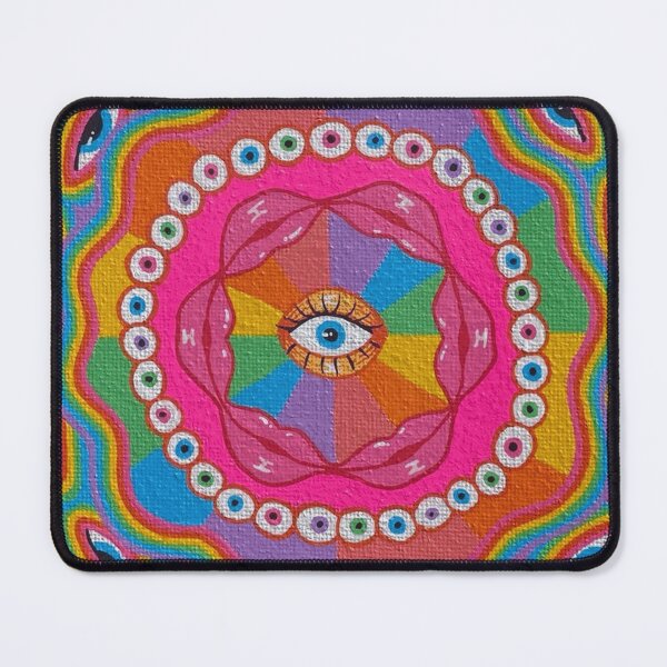 Item preview, Rainbow Eye Mandala designed and sold by MerrickHalden.