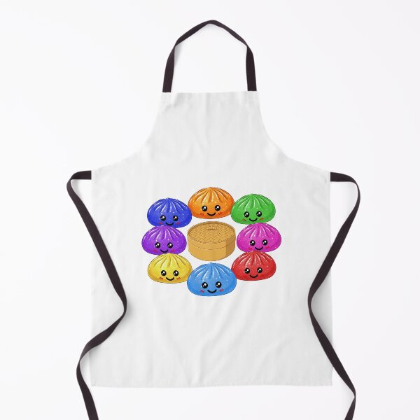 Item preview, Kawaii Rainbow Dumpling squishy Bao raviolo all colors and box designed and sold by made4K.