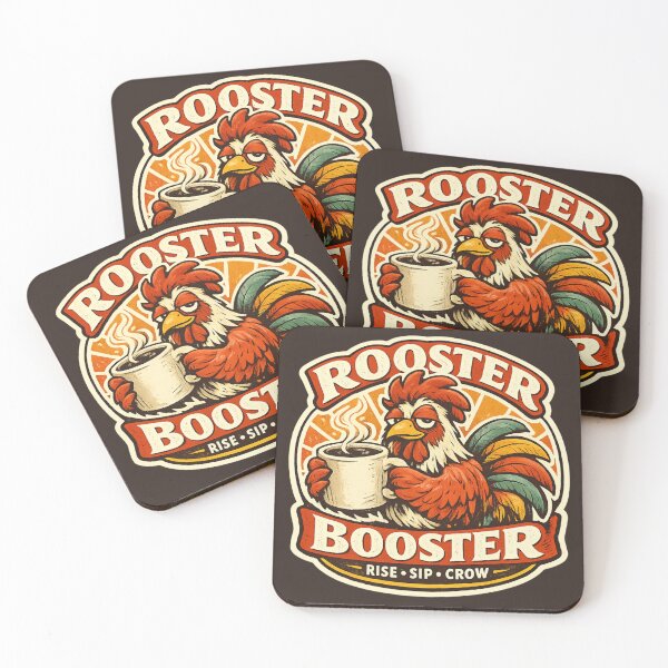Item preview, Rooster Booster Morning Coffee designed and sold by ChirpInc.