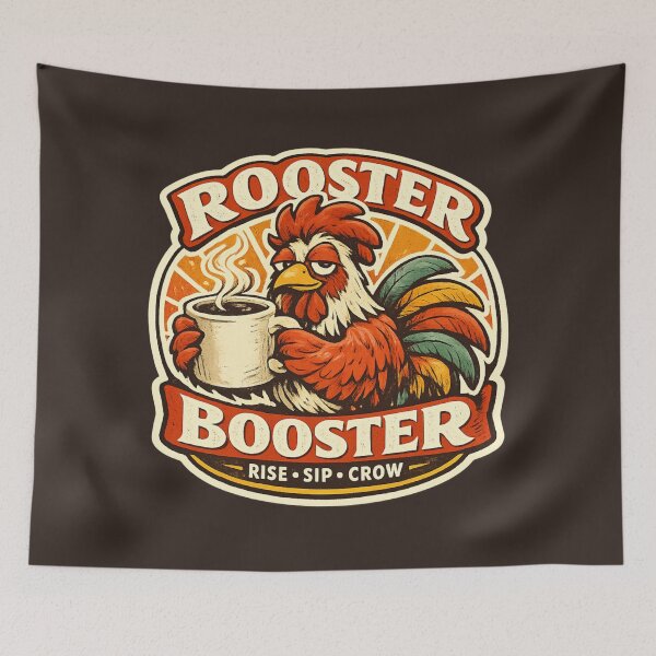 Item preview, Rooster Booster Morning Coffee designed and sold by ChirpInc.