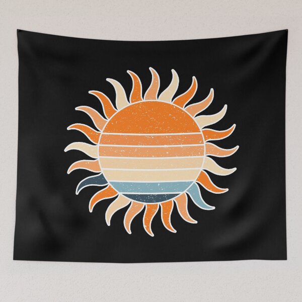 Item preview, Retro Rising Sun Vector SVG | Vintage Sunset Sunburst Graphic | Boho Summer Sun Clipart designed and sold by NicolasMar.