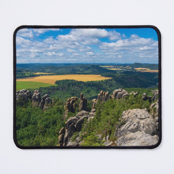 Item preview, View of the Schrammsteine rock formations designed and sold by Marc Alexander Kunze.