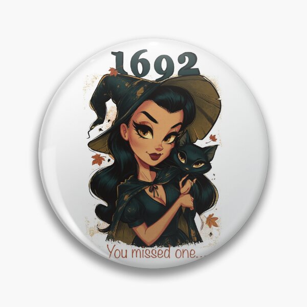 Item preview, 1692 You Missed One Witch | Funny Witch Halloween Design | Spooky Humor designed and sold by Quietest Riot.
