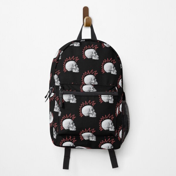 Item preview, Punk Skull Red Mohawk designed and sold by kerriestuff.