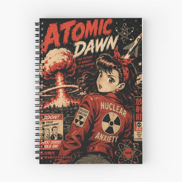 Item preview, Atomic Dawn: Nuclear Anxiety (Crimson Edition) designed and sold by Midnight Sigil.