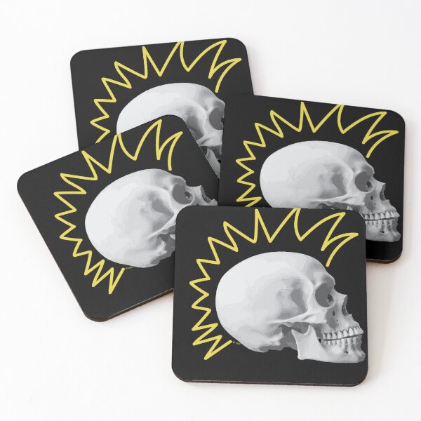 Item preview, Punk Skull Yellow Mohawk designed and sold by kerriestuff.
