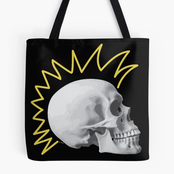 Item preview, Punk Skull Yellow Mohawk designed and sold by kerriestuff.