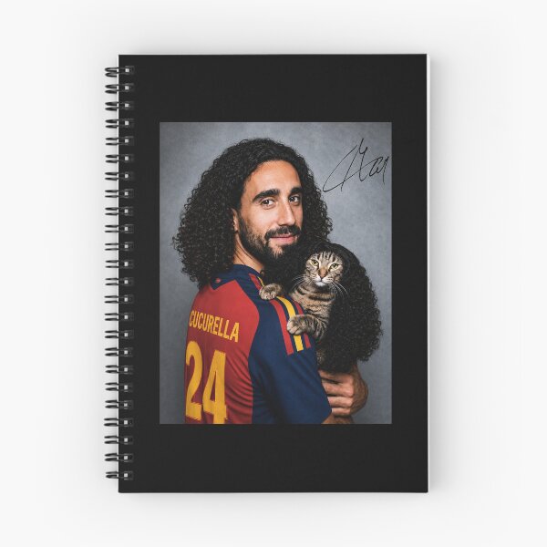 Item preview, Marc Cucurella Cat Viral Meme Spain Champions World Soccer 2026 designed and sold by TobiHello.