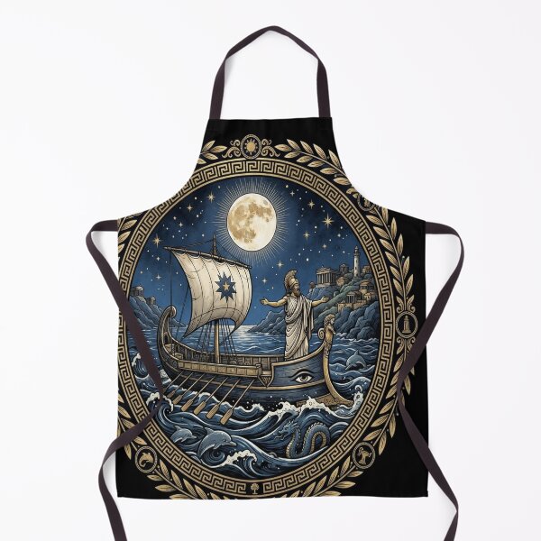 Item preview, Odysseus Ithaca Journey Greek Mythology Art designed and sold by Safwat-Aziz.
