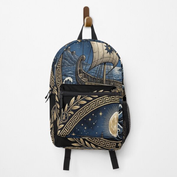 Item preview, Odysseus Ithaca Journey Greek Mythology Art designed and sold by Safwat-Aziz1.