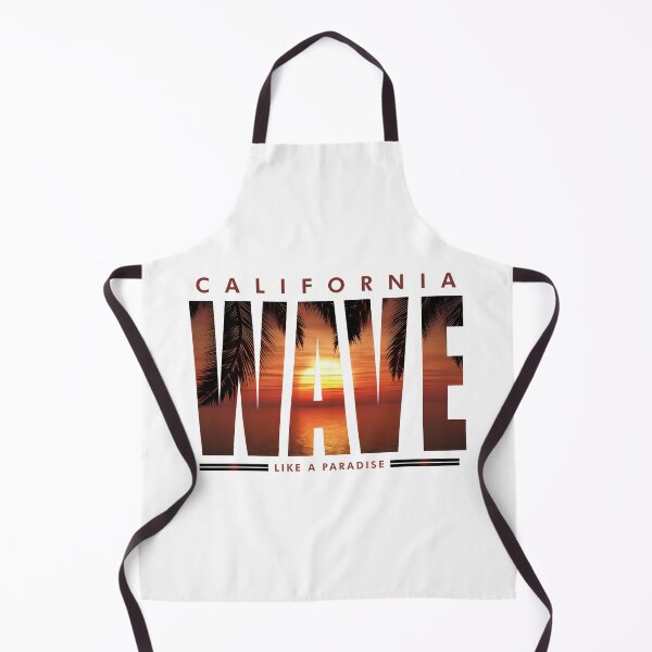 Item preview, California Wave - Tropical Beach Sunset & Paradise Coastal Art designed and sold by Velouria Universe.