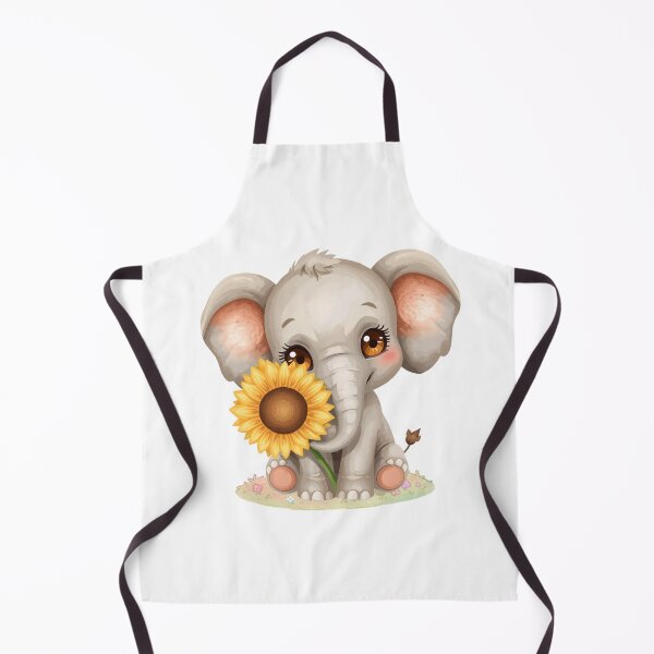 Item preview, A Cute baby elephant - Golden Pastel Color designed and sold by DigitfanStudio.