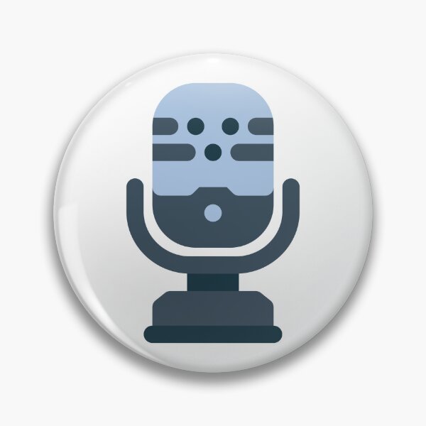 Item preview, Studio Microphone - Audio Recording Sticker for Podcasting & Voice Overs designed and sold by Tr Creative Design.