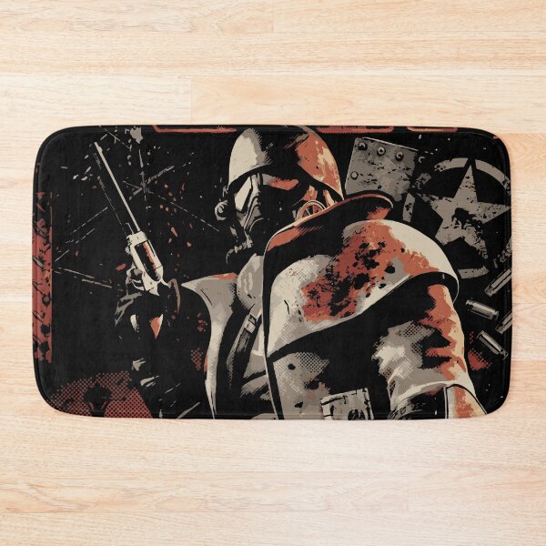 Item preview, Atomic Desert Watcher - Post-Apocalyptic Neon Illustration designed and sold by moosesclub.