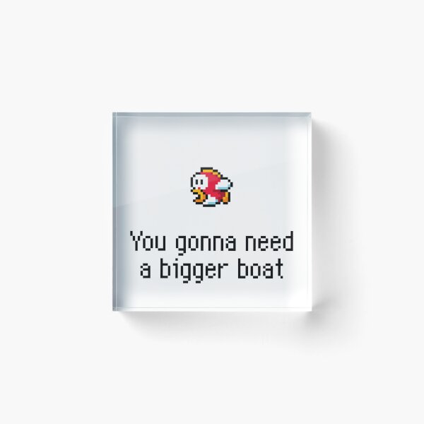 Item preview, Jaws 8 bits pixel art designed and sold by svnthaesis.