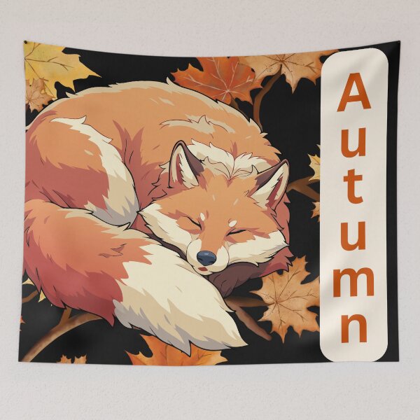 Item preview, Autumn Fox designed and sold by MountainRoisin.