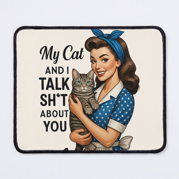Item preview, Vintage My Cat And I Talk Shit About You designed and sold by legendaryskins.