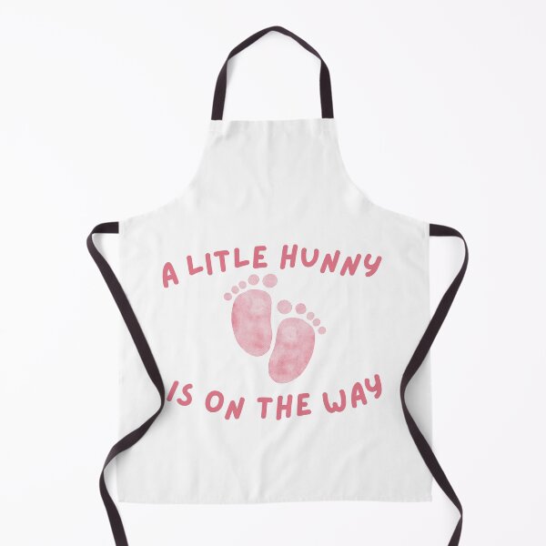 Item preview, A Little Hunny Is On The Way Cute Pink Baby Feet designed and sold by PrintMomCL.