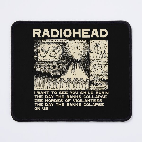 Item preview, Vintage Indie Rock Volcano Poster designed and sold by whiskys.