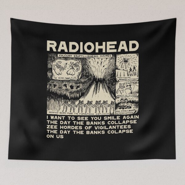 Item preview, Vintage Indie Rock Volcano Poster designed and sold by whiskys.