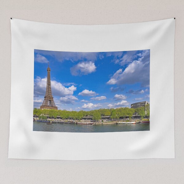 Item preview, The Seine River and the Eiffel Tower in Paris, France designed and sold by goceris.