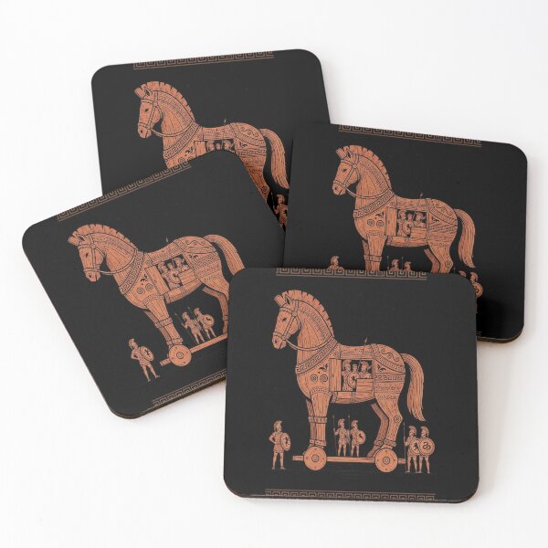 Item preview, Trojan Horse Ancient Greek Epic Art designed and sold by Safwat-Aziz.