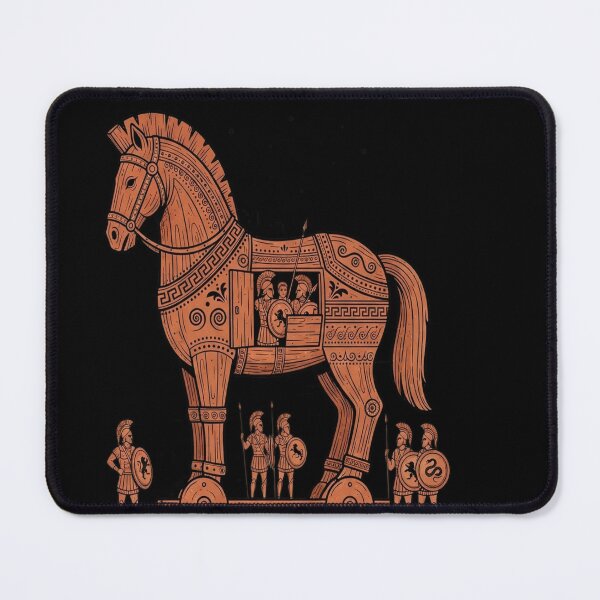 Item preview, Trojan Horse Ancient Greek Epic Art designed and sold by Safwat-Aziz.