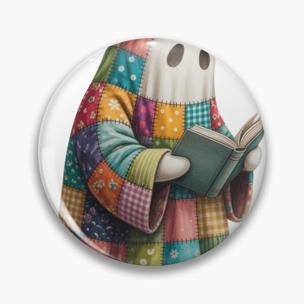 Item preview, Cozy Reading Ghost designed and sold by SpineTingleCo.