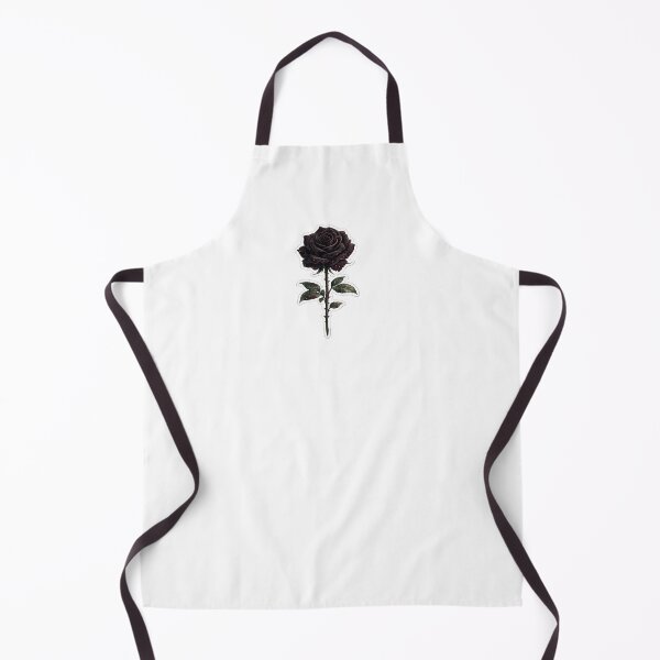 Item preview, Dark Feminine Black Rose Sticker designed and sold by PawsAndpetalstudio.
