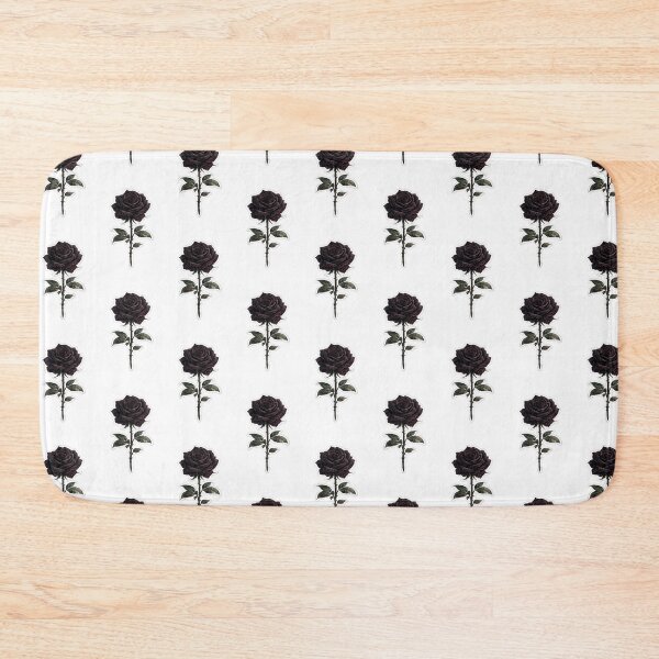 Item preview, Dark Feminine Black Rose Sticker designed and sold by PawsAndpetalstudio.