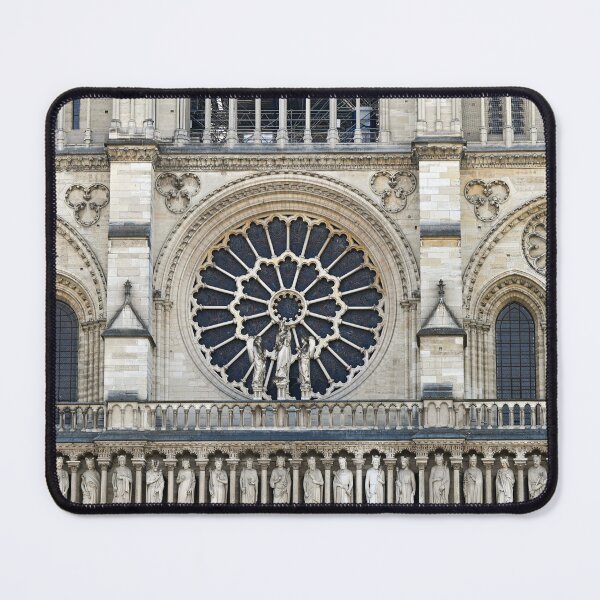 Item preview, The rose window on the west facade of Notre Dame Cathedral in Paris, France. designed and sold by goceris.