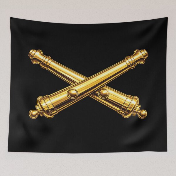 Item preview, Army Field Artillery Branch Insignia - 3D designed and sold by Military Insignia Products.