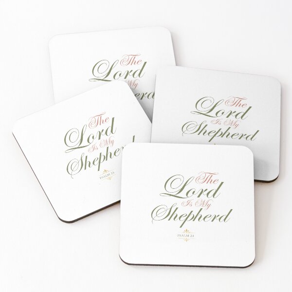 Item preview, The Lord Is My Shepherd Psalm 23 Elegant Script designed and sold by RepJesus.