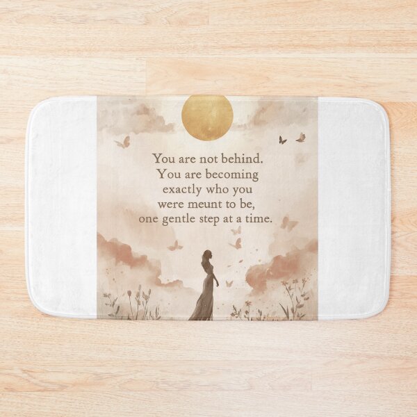 Item preview, You Are Becoming Inspirational Quote Print designed and sold by Fresh Starts.