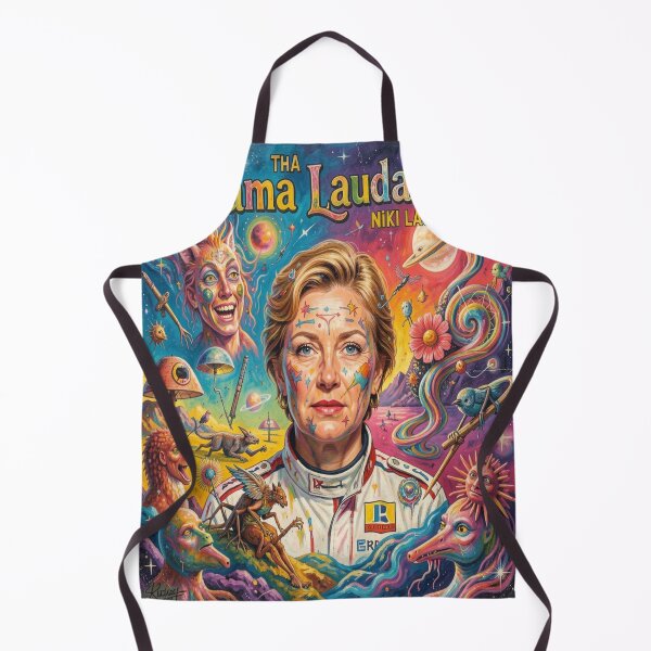 Item preview, Cosmic Surreal Racing Spirit with Neon Symbolism and Planetary Fusion designed and sold by FotoworldEdel.
