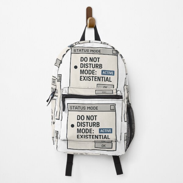 Item preview, Do Not Disturb: Existential Mode Active designed and sold by Mad Factory Designs.