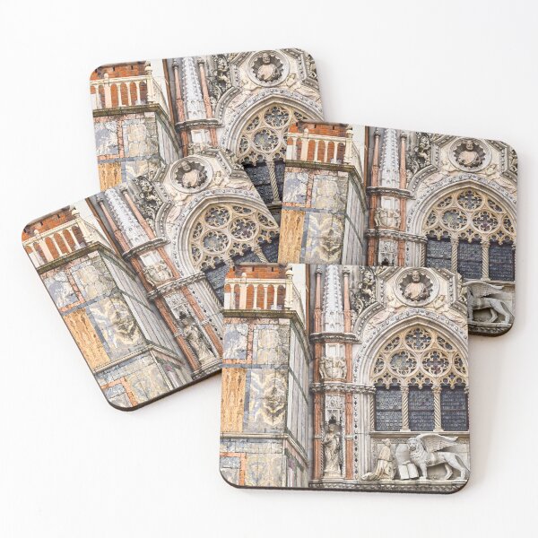 Item preview, Saint Mark Basilica wall detail, The Lion of St.Mark, byzantine and gothic architectures in Venice, Italy designed and sold by goceris.